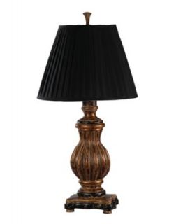 Crestview Table Lamp, Iron Vessel