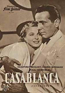 1940 Original German Program Michael Curtiz Humphrey Bogart