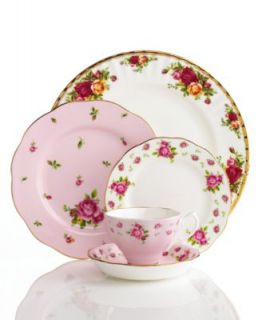 Royal Albert Dinnerware, Old Country Roses Pink Vintage Collection