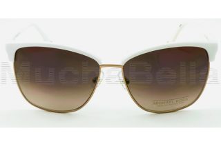 Michael Kors Sunglasses M2472S Griffin 105 White Gold Clubmaster