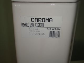 Caroma Royale 270 Dual Flush Elongated Toilet Part 624530 609120 White
