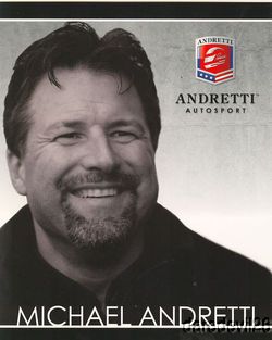 2011 Michael Andretti Andretti Autosport Indy Car Postcard