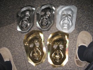 Wizard of OZ 1978,(1 GOLD) halloween mask factory test,Michael Jackson