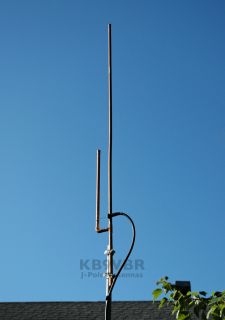 Meter VHF J Pole Base Antenna Heavy Duty Amateur Ham Radio Scanner