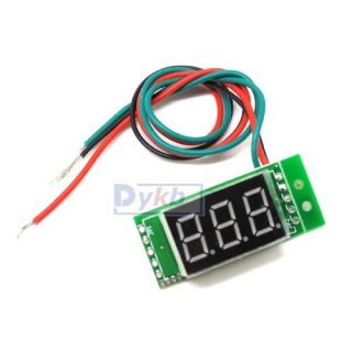 Digital Red Panel Meter Voltmeter DC 0 100V LED Board