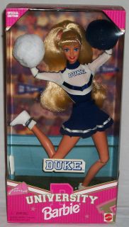 Duke University Barbie Cheerleader Special Edition Mattel Doll