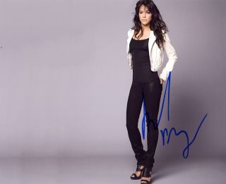Michelle Rodriguez of Lost Sexy Color Autographed