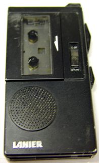 Model P 135 Micro Cassette Microcassette Recorder Pocket Dictation