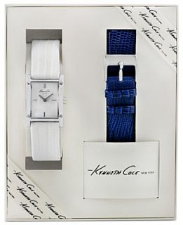 Kenneth Cole New York Watch Set, Womens Interchangeable Blue and