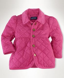 Ralph Lauren Baby Jacket, Baby Girls Highwaisted Barn Jacket