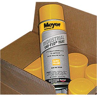 Meyer Sno Flo Paint Yellow 12 Cans 8677