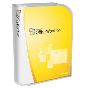Microsoft Word 2007 Windows 059 05468 Retail