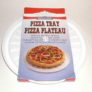 Microwave Pizza Pastry Cooking Serving Tray