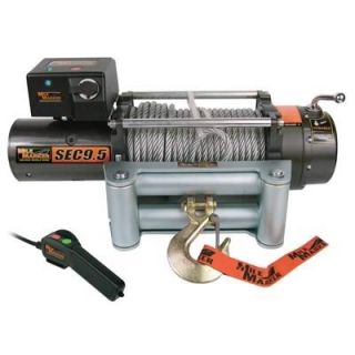 Mile Marker Electric Winch 76 50246 9500 lbs 3 8X100 Line Roller