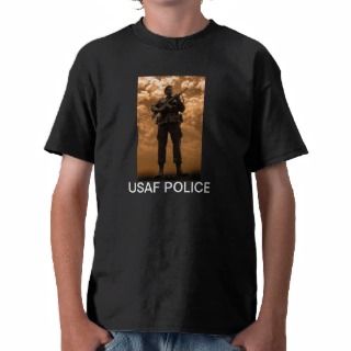 USAF Police Memorial Statue Tee Shirts