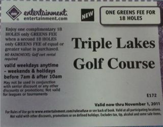 Triple Lakes Golf Course Coupons Millstadt Illinois