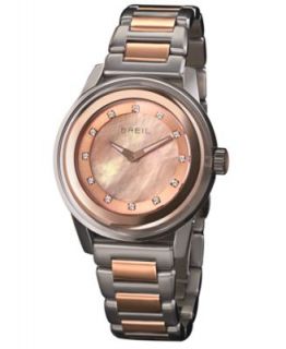 Breil Watch, Womens Orchestra Two Tone Stainless Steel Bracelet