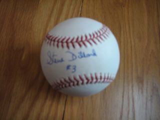 Steve Dillard Show Signed Holo Authenticated Baseball