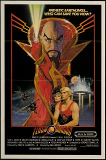 Flash Gordon 1980 Original U s One Sheet Movie Poster