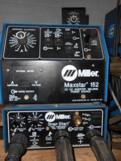 Miller TIG Welding System DC Inverter Power Source Model MaxStar 152