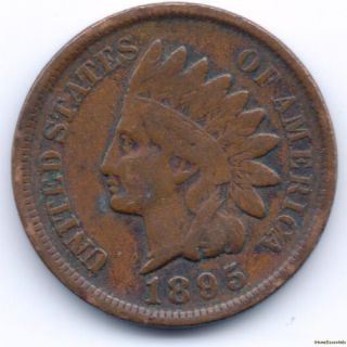 Indian Head Penny Liberty Head VF to EF, Nice Date and Brown Patina