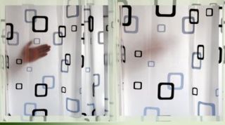 Thickened Waterproof Mildew Bathroom Shower Curtain 180 180cm