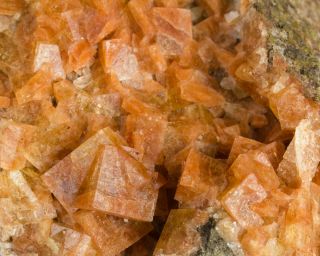 Orange Chabazite Crystals Wassons Bluff Nova Scotia for Sale