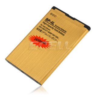 2430MAH High Capacity BP 4L Gold Battery Nokia E52 E55