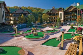 outdoor Pools and Mini golf course