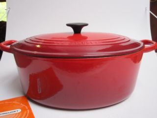 Le Creuset Red Oval No 31 Casserole Dutch Oven 6 3 4 Quart Made in