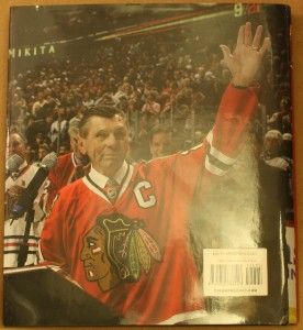 Stan Mikita Signed Forever A Blackhawk Book w Tribute DVD Chicago