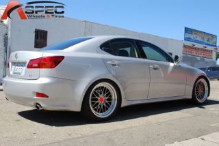 19 LM Style Wheel Staggered Fit Lexus IS250 is350 Rwd