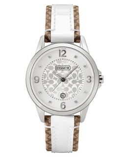 COACH CLASSIC SIGNATURE STRAP WATCH   All Watches   Jewelry & Watches