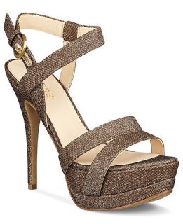 GUESS Womens Shoes, Geary Platform Sandals   Shoes