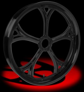 Colorado Custom Black 23 x 4.0 Aria Wheels & Tires Harley Flh Fltr