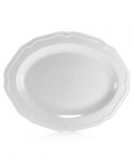 Mikasa Dinnerware, Antique White Oval Platter   Casual Dinnerware