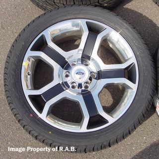 Ford F150 22 Harley wheels with TIRES, also fit Expedition, Navigator