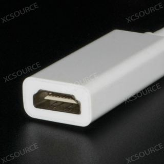 Mini Displayport to HDMI Cable Adapter Cord Video For Mac iMac Macbook