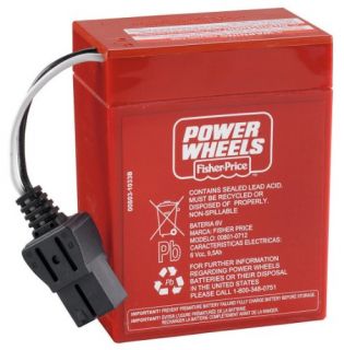 New Fisher Price Power Wheels 6 Volt Rechargeable Battery Fast
