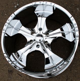 Panther Realm 280 22 Chrome Rims Wheels Tahoe Avalanche Escalade