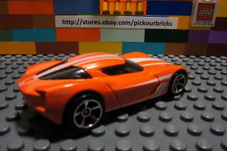 Hot Wheels Orange 2009 Corvette Stingray Concept Diecast HW Showroom