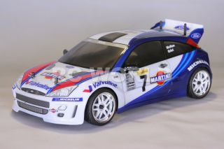 10 RC Ford Focus Rally WRC Race Car Brushless RTR Brand New 40 MPH