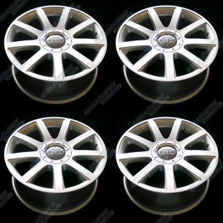 A4 A5 S4 S6 A6 Q5 Wheels 18x8 0 Rims with Central Caps 4 New