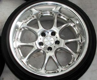 Strusse 18x10.5J 12J Alloy wheels rims 5x114 Lexus S14 LS400 GS350 S13