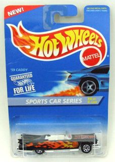 1995 Hot Wheels Sports Car Series 59 Caddy Cadillac #3/4 #407 MOC