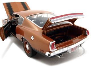 model of 1969 Plymouth Barracuda 440 die cast model car by Highway 61