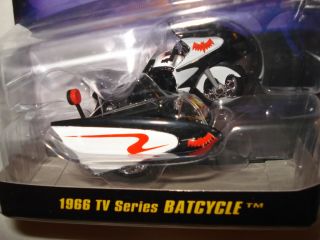 Batman 1966 TV Series Batcycle 1 50 Scale Hot Wheels