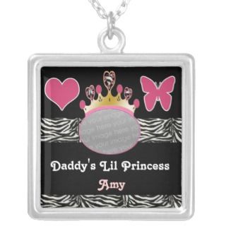 daddys little princess tiara pink photo custom jewelry