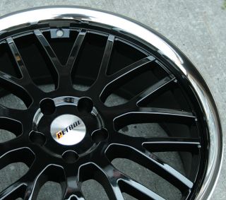 Petrol Vengeance 20 Black Rims Wheels Acura TL TSX