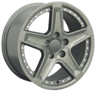 17 TL Rivet Wheels Gunmetal Set of 4 Rims Fits Acura